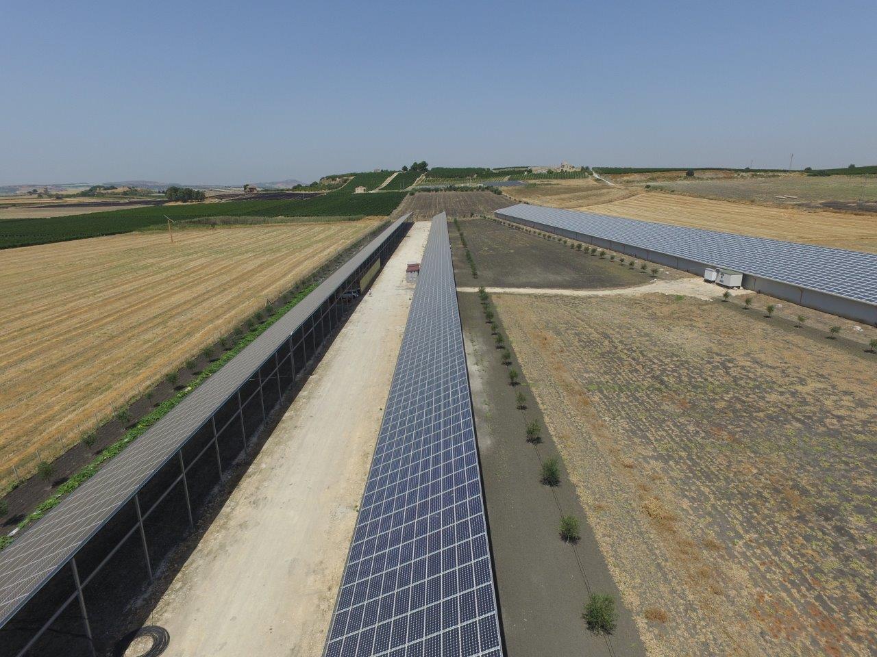 Impianto fotovoltaico in Sicilia